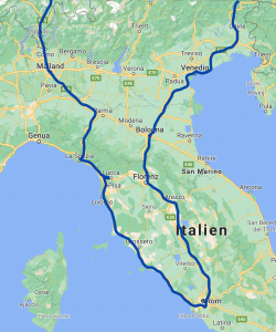 Italien Route
